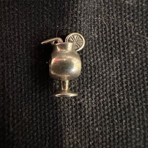 Pandora Silver Cocktail Charm , 925 silver , twist or slide on